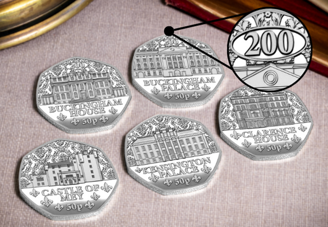 Royal Residences Silver Set