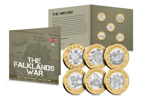 Falklands War Medal Set Whole Product