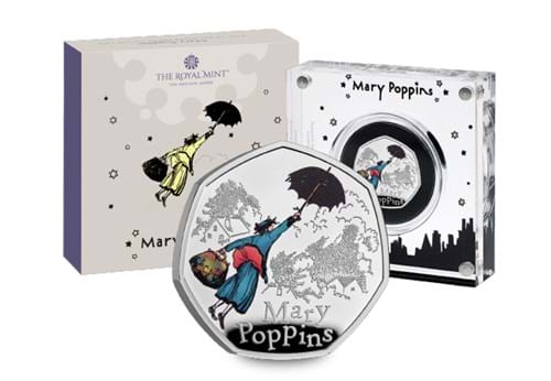 UK 2025 Mary Poppins 50P Coin Range Digital Assets (DY) 8