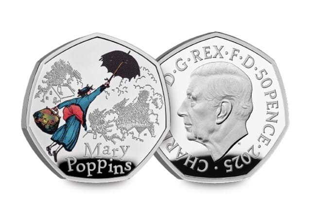 UK 2025 Mary Poppins 50P Coin Range Digital Assets (DY) 5