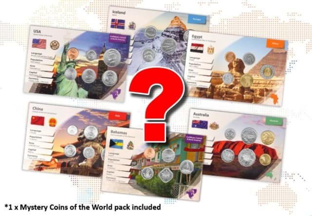 Coins Of The World Mystery Pack Digital Assets (DY) 1