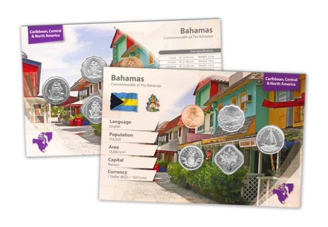 Bahamas Coin Pack Front And Back