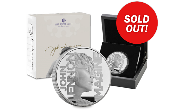 John Lennon Silver 5Oz Sold Out Flash