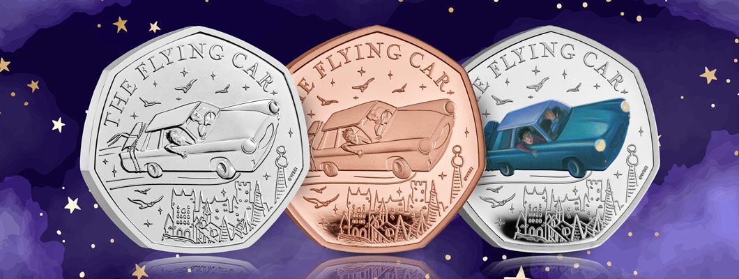 Harry Potter Flying Car 50p Range